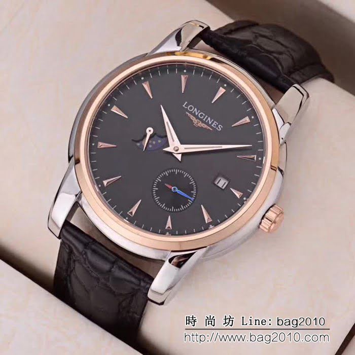 LONGINES浪琴 最新款式 全自動機械機芯 精品男士腕表 WSS0034